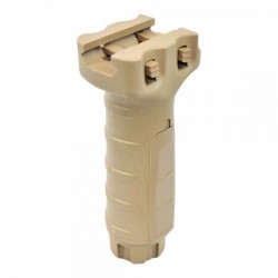 Big Dragon Vertical Grip (Tan), A vertical grip can really improve the ergonomics of your rifle - it is a more comfortable wrist position for extended shooting sessions, and aids accuracy